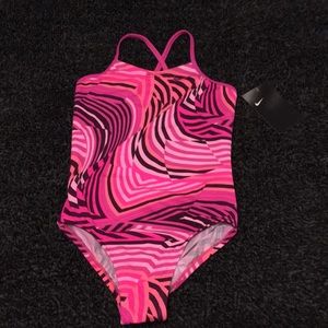 NWT girls Nike swimsuit
